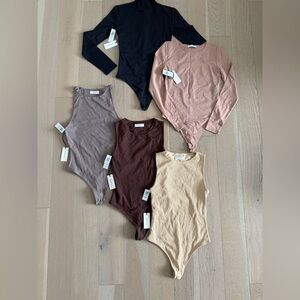 Aritzia Babaton contour bodysuits bundle